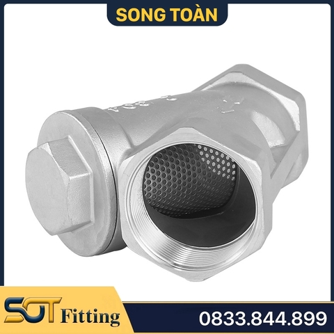 Y Lọc Ren Inox 304, Van Lọc Ren Chữ Y Inox SUS 304