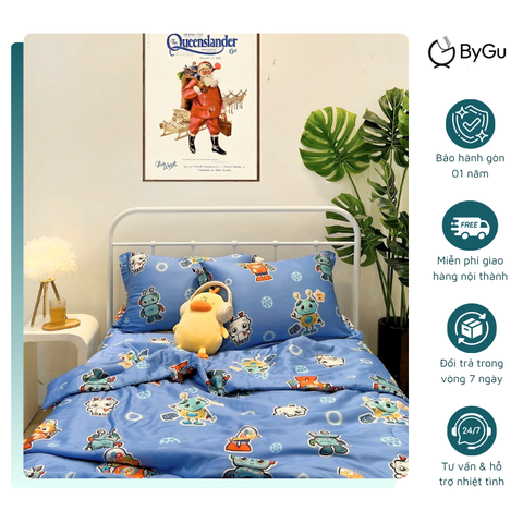 Mền/ chăn chần Lụa Tencel ByGu cho bé - 036