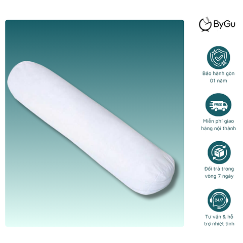 Ruột gối ôm bông ép hơi - 35x105cm - ByGu