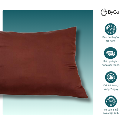 Ruột gối Dưỡng nhan Bông lông vũ ByGu (50x70cm)- Be