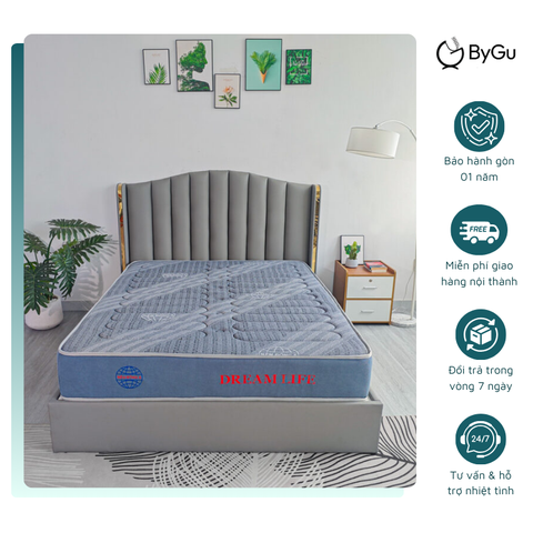 Nệm Lò Xo Đông Á Dream Life (24 cm) - ByGu