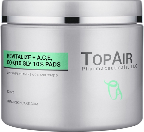 Revitalize + A,C,E, CO-Q10 Gly 10% Pads