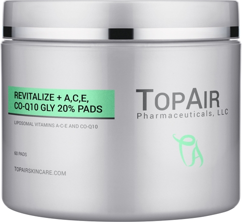 Revitalize + A,C,E, CO-Q10 Gly 20% Pads