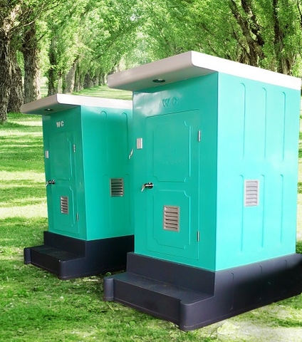 Nhà vệ sinh vuông đơn