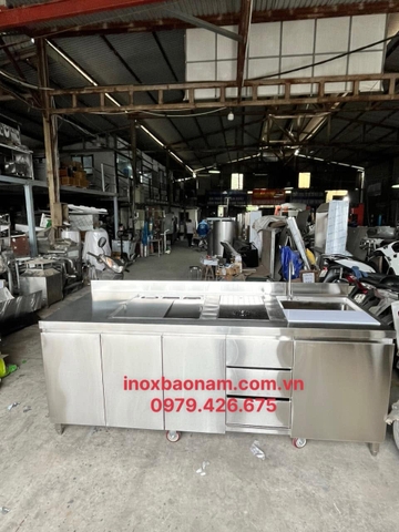 Quầy pha chế inox, Quầy pha chế Cafe