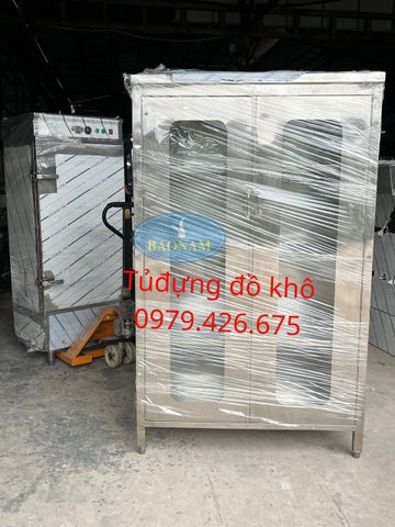 Tủ inox đựng đồ khô