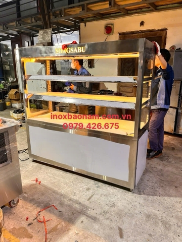 TỦ TRƯNG BÀY INOX, TỦ TRƯNG BÀY ĐỒ ĂN, TỦ TRƯNG BÀY BÁNH