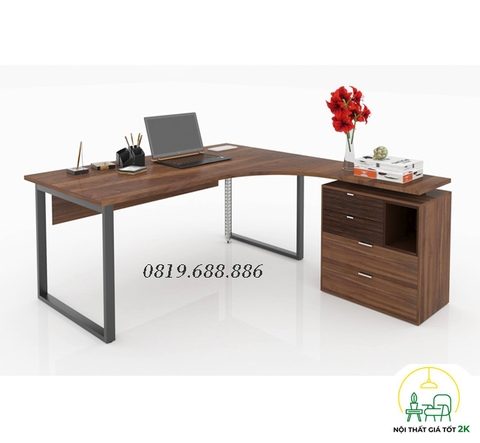 Bàn làm việc góc chữ L BLV091