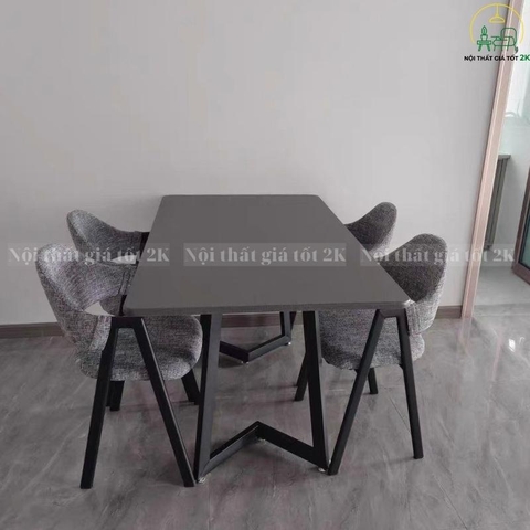 Bàn ăn mặt đá BAS004