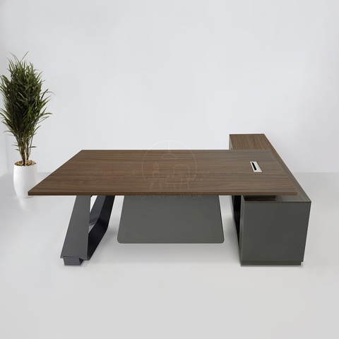 Bàn Giám Đốc Chất Sắt Nhập Khẩu Filza BNK002