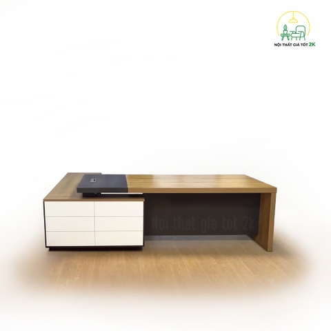 Bàn giám đốc kèm tủ phụ - BGDTP003