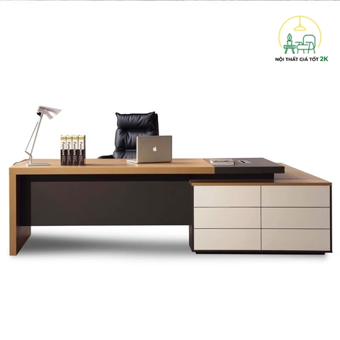 Bàn giám đốc kèm tủ phụ - BGDTP003