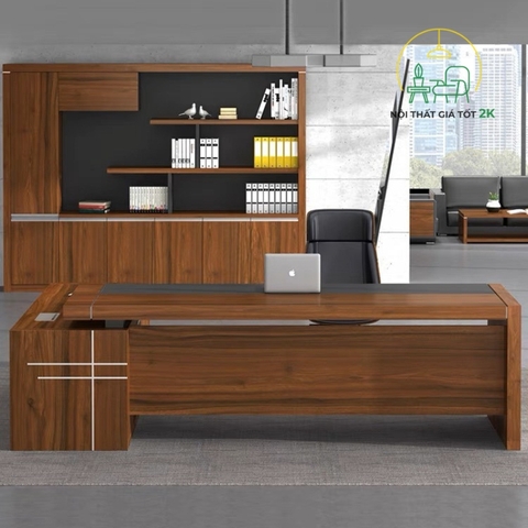 Bàn giám đốc MOKUZAI 1m6 - MKZ16N