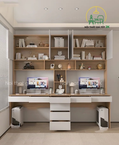 Bàn học 2 người BHD01