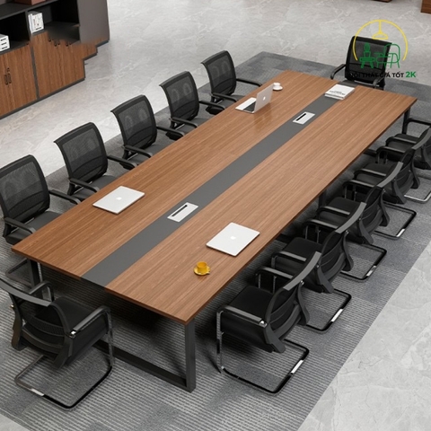 Bàn Họp Chân Sắt Dài 3m2 BH302