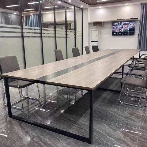 Bàn Họp Chân Sắt Dài 2m8 BH208