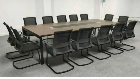 Bàn họp chân sắt BH02