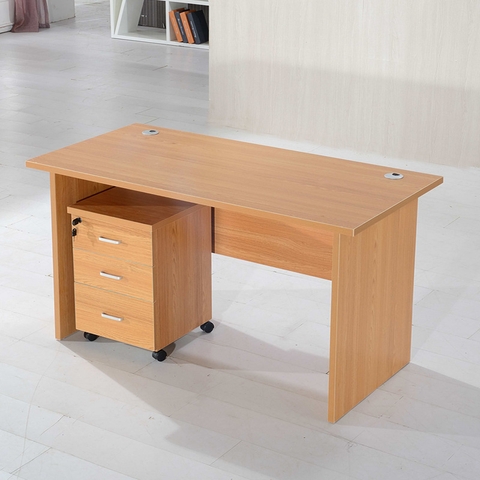 Bàn nhân viên gỗ MFC có tủ NVGT