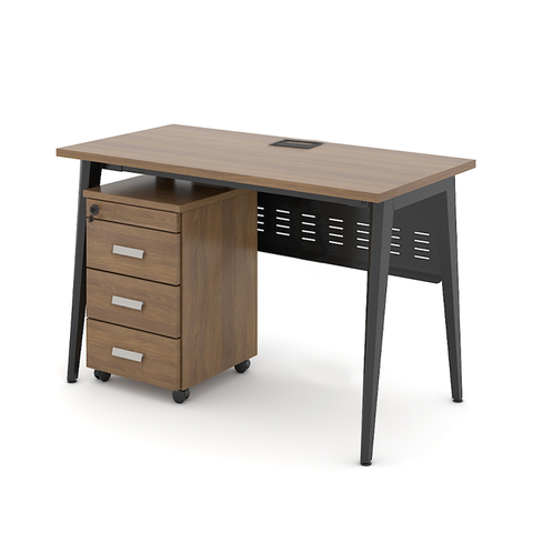 Bàn Làm Việc Chân Sắt Nhập Khẩu BNVNK01