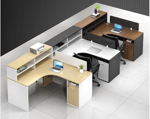 Bàn nhân viên chữ L BNVL02