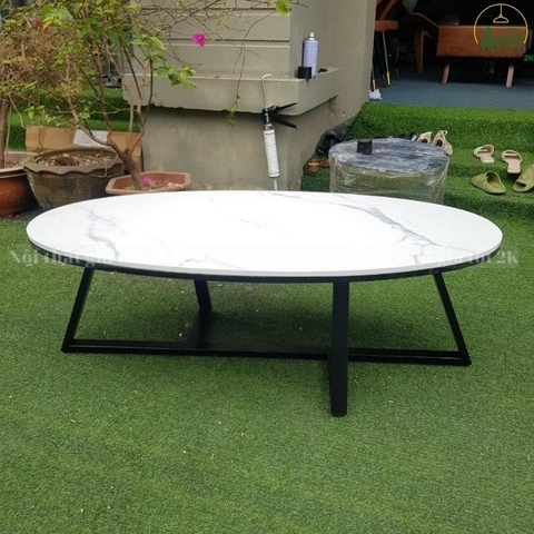 Bàn Sofa Mặt Elip BTS010