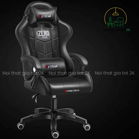 Ghế chơi game Extreme Zero đen GEZ02
