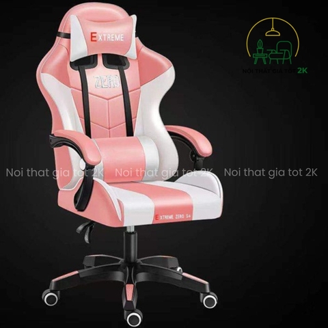 Ghế chơi game Extreme Zero hồng GEZ03