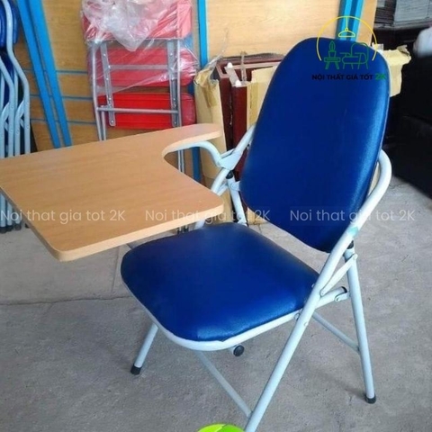 Ghế gấp liền bàn