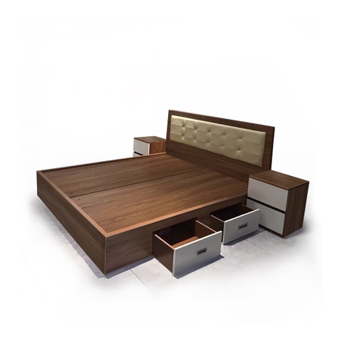 Giường Ngủ Gỗ Công Nghiệp GN02M8