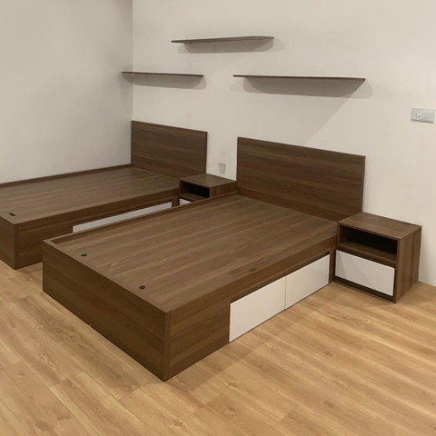 Giường Gỗ Công Nghiệp GN04M6