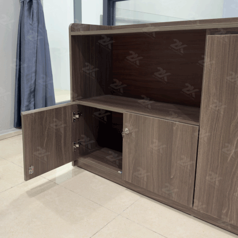 Tủ Hồ Sơ Thấp THC022 - Gỗ MDF phủ melamin nâu 405 | Nội Thất giá tốt 2K