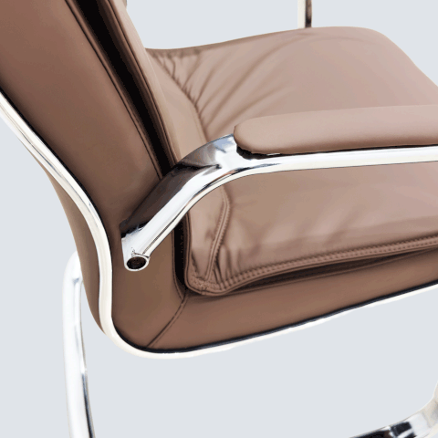 Ghế quỳ da GQ04 - Mầu nâu nhạt | Nội Thất giá tốt 2K