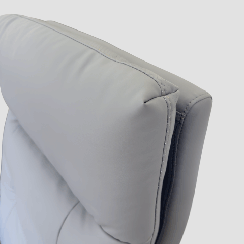 Ghế Giám Đốc GD014 - Da Pu màu xám xanh