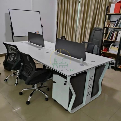 Cụm bàn làm việc 4 người Atlas -AL4