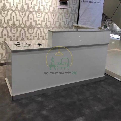 Quầy lễ tân 1m6 -QLTS006