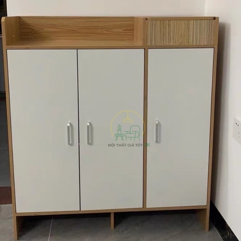 Tủ giày đa năng 3 cánh 1m2  -TGS007