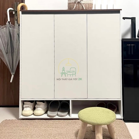 Tủ giày 3 cánh 1m2 Kochan -TGS002