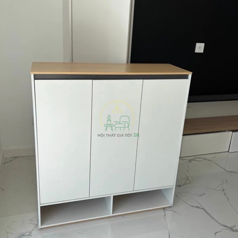 Tủ giày 3 cánh 1m2 Kochan -TGS002