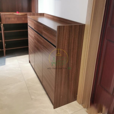Tủ giày 3 cánh 1m2  -TGS006