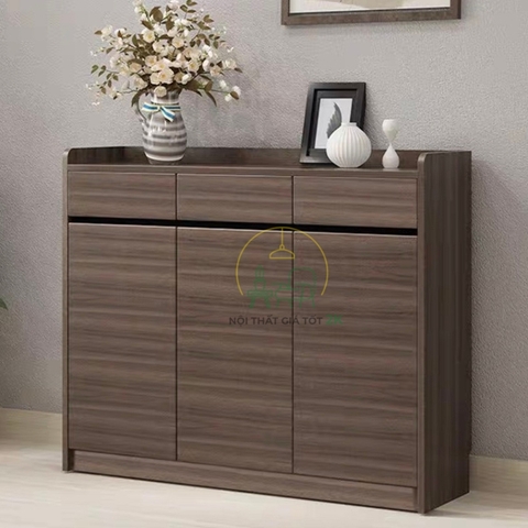 Tủ giày 3 cánh 1m2  -TGS006