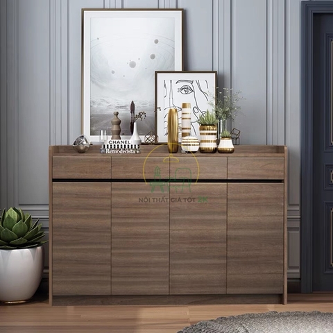 Tủ giày 4 cánh 1m6-TGS004