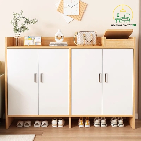 Tủ giày đa năng 4 cánh 1m6  -TGS008
