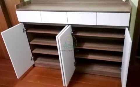 Tủ giày 4 cánh 1m6-TGS004