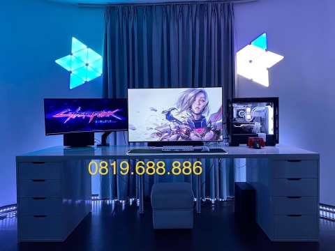 Bàn làm việc ikea một tủ IK011