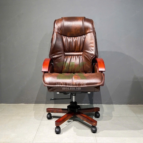 Ghế Da Giám Đốc GD033 Màu Nâu