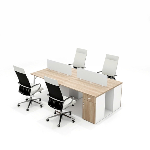 Cụm bàn làm việc 4 người BNVG007