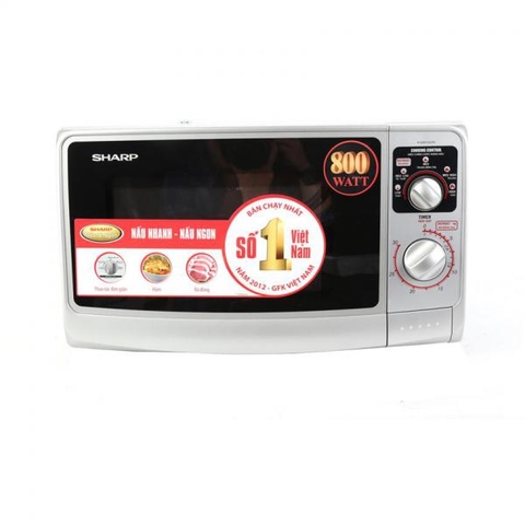 LÒ VI SÓNG CƠ SHARP R-20A1(S)VN 22 LÍT