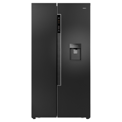 Tủ lạnh AQUA Side by side Aqua AQR-I565AS(BS) 557 Lít