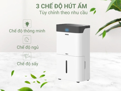 Hút ẩm Taijutsu AD-25R134G-W công suất hút 25L/ngày