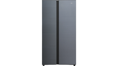 Tủ lạnh Aqua AQR-S633XA(SL) side by side 569 lít đen Xám